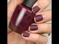 Matte Reverse French with Glitter