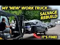 WHO WOULD FIX THIS TRUCK ME And Here s How I Rebuilt this Totaled GMC Sierra 2500