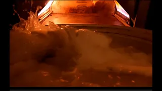 صوت الغساله اليدوية القديمة مع فرن الخبيز Washing Machine Soundفى ظلام دامس 