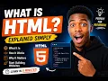 What Is HTML Explained Simply
