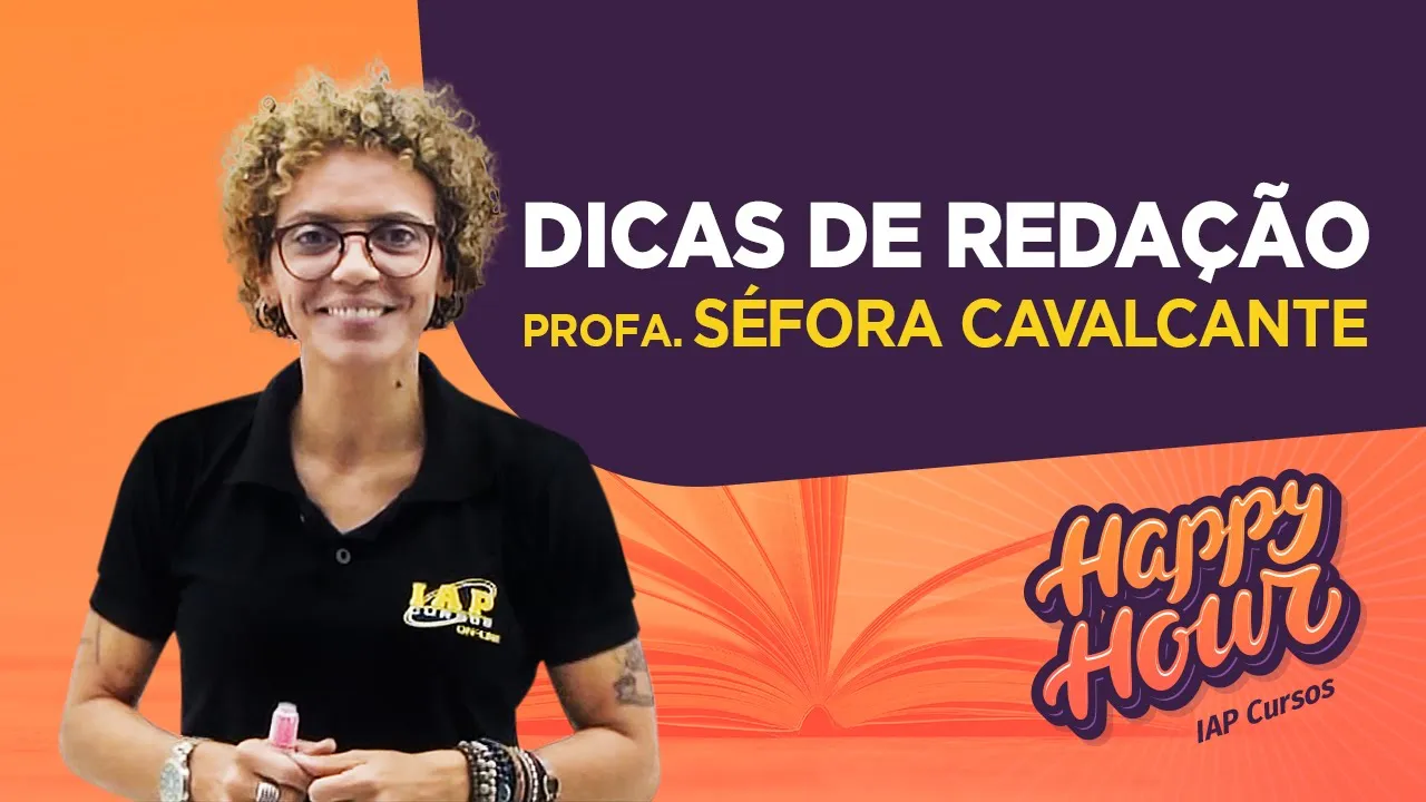 HAPPY HOUR - DICAS DE REDAÇÃO