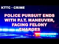 Blue Earth County Police Pursuit Ends with PIT Maneuver Felony Charge Pending