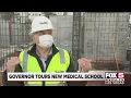 UNLV medical school building construction underway