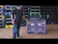 Industrial Plastic Collapsible Containers
