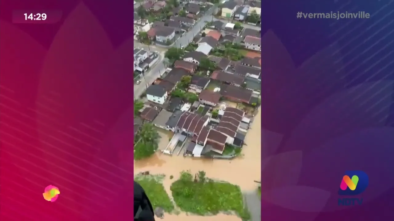Chuva em Joinville e região: saiba as últimas informações sobre os estragos