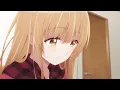 Lagu Mahiru gives lap pillow to Amane | The Angel Next Door Spoils Me Rotten | anime clip