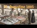 Witness St Augustine 1885 Florida Incredibly Detailed AI Reconstruction
