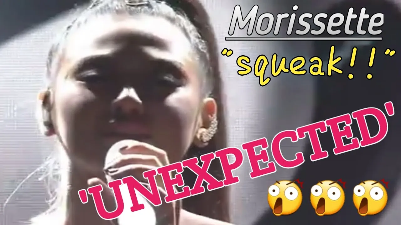 Morissette 'UNEXPECTED' squeak | RUN TO YOU | Reaction Compilation
