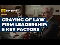 Graying Law Firm Leadership 5 Keys Plaintiffs Firms Can t Ignore