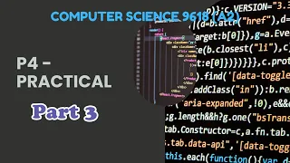 P4 - PRACTICAL