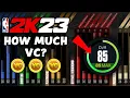 How Much VC Does It Take For 85 Overall NBA 2K23 City Next Gen