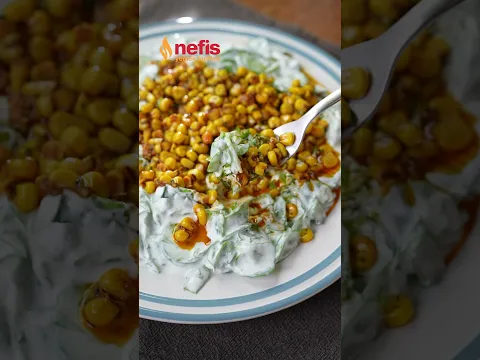 Yoğurtlu Mısırlı Semizotu Salatası Tarifi 😋😍 Nefis Yemek Tarifleri #shorts #nefisyemektarifleri