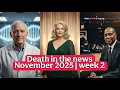 Who Died This Week November 2025 Celebrity Deaths More