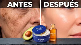 Mi Piel a los 40 Gracias a Este Truco Casero (Ricino + Nivea + Aguacate)