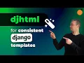 dj-html - auto-indent Django Templates consistently
