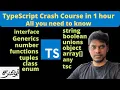 TypeScript Crash Course Tamil