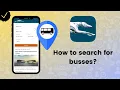 How to search for busses on Greyhound