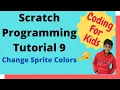 Coding for kids - Scratch Tutorial 9
