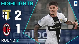 بارما 2 1 ميلان ملخص المباراة الدوري الإيطالي 2024 25 