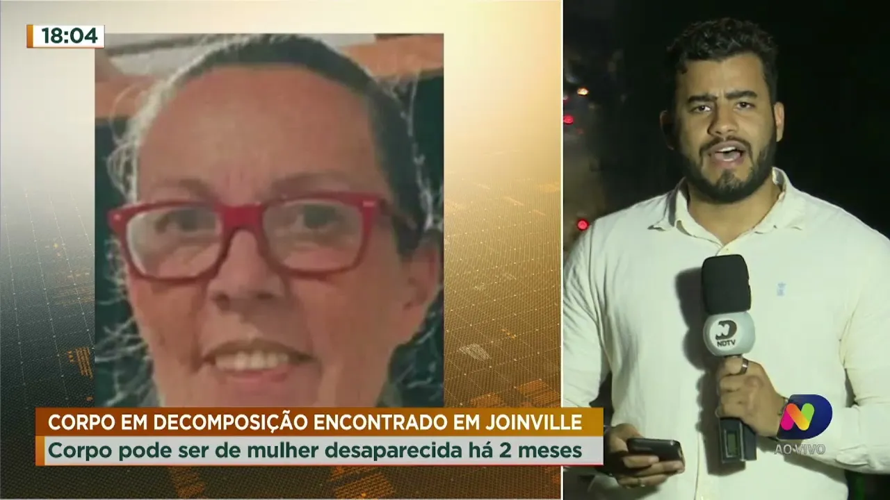 Corpo em decomposição é encontrado em Joinville