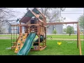 Gorilla Great Sky I Swing Set Assembly Hyerlapse