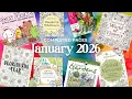 Completed Pages for January 2026 - Adult Coloring