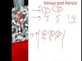 Vanya and Fence 677A