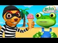 Download Lagu Never Trusted Weasel from the Ge-cko! | Gecko's Garage | Truck Cartoons for Kids