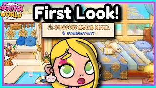 Avatar World Stardust Grand Hotel: Everything We Know! First Look! 