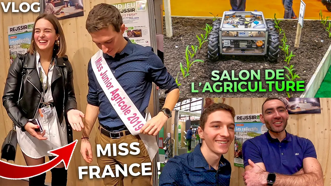 NOTRE AVENTURE AU SALON DE L'AGRICULTURE ! VLOG