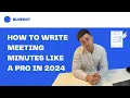 Take Meeting Minutes Like a Pro with our FREE Templates