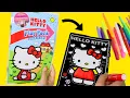 Coloring a Hello Kitty Play Pack