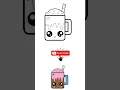 How to Color Cold Chocolate Coffee Cute Fun