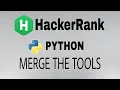 Merge The Tools hacker Rank Python Solution English Solution