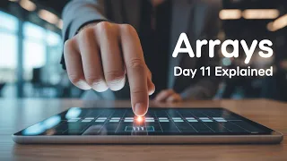Day 11 Learn Java Arrays basics traversal interview concepts