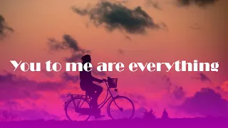 The Real Thing You To Me Are Everything Lyric Video 