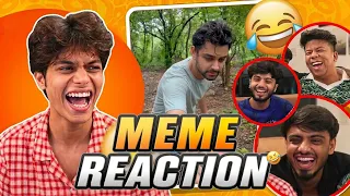 Funniest Memes Review With Omegle GANG 😂| @adarshuc @rameshmaity0 😂