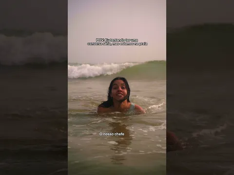 Fofocar na praia 😂