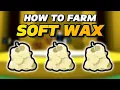 How To Farm Soft Wax FAST Bee Swarm Simulator