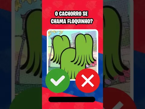 ✔️ SIM OU ❌ NÃO?  Turma da Mônica Quiz 149º | DESAFIO DE PERGUNTAS QUIZ #quiz #turmadamônica #monica