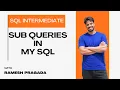 SQL Subqueries Tutorial MySQL Nested Queries with Examples