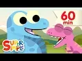 Download 10 Little Dinosaurs #2 | + More Kids Songs | Super Simple Songs mp4 3gp mp3 videos - waplic