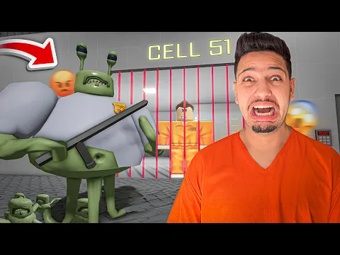 Video Thumbnail: اصعب هروب في حياتي 😰 باري تحول الى فضائي 😱قام بسجني في روبلكس!?