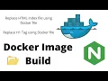 Docker Nginx Image Build Replace A Heading And Index File