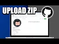 How To Upload Zip On Github Easy 2025 Guide