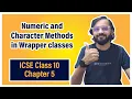 Methods in Wrapper Class in Java ICSE Class 10 Arth Vahaluwala
