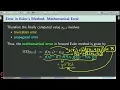 Week 11 Lecture 56 Numerical ODEs Euler Methods Error Analysis