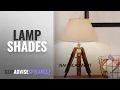 Top 10 Lamp Shades 2018 NAUTICALMART DESIGNER WOOD AND BEIGE COLOR TRIPOD TABLE LAMP