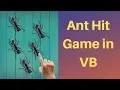How to Make Game in Visual Studio Ant hit game in vb