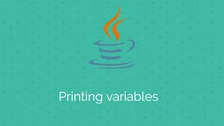 Java tutorials for beginners Printing variables in Java